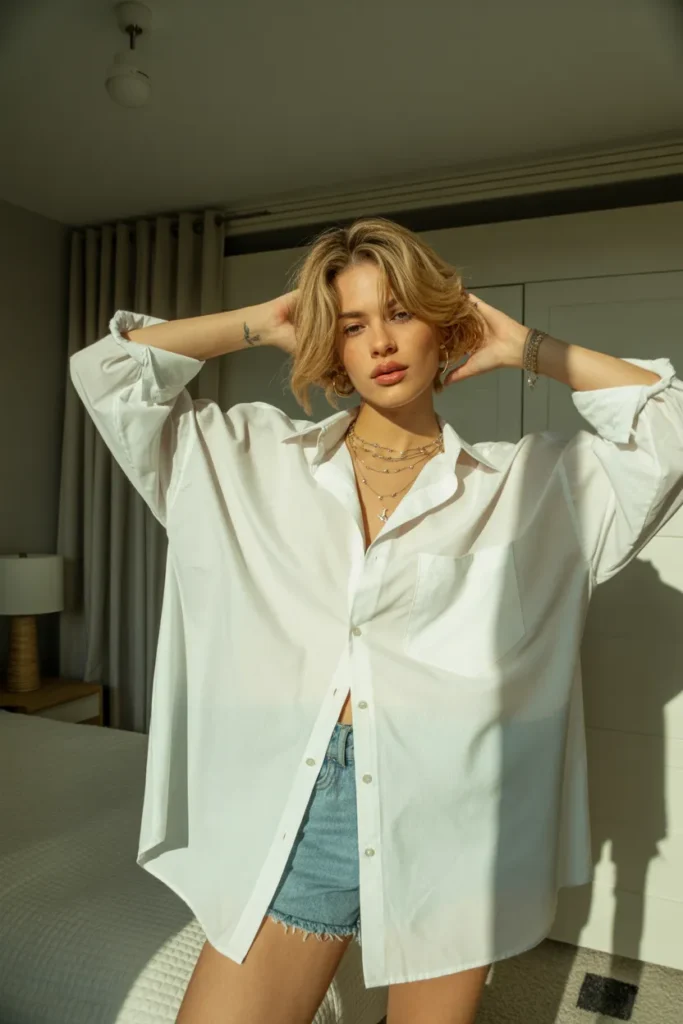 The Effortless Oversized Shirt Look