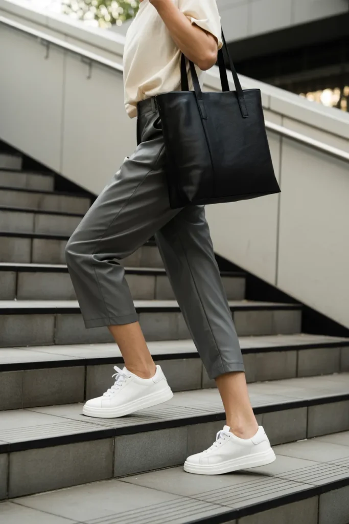 The Essential White Sneakers Outfit