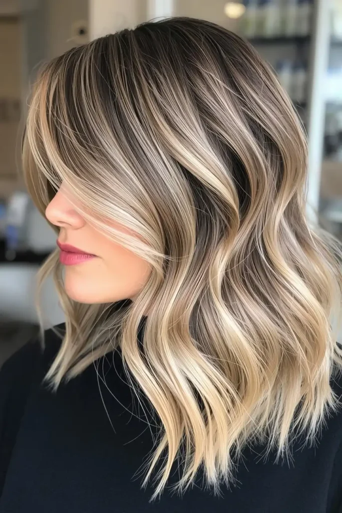 The Layered Wolf Cut with Soft Curls