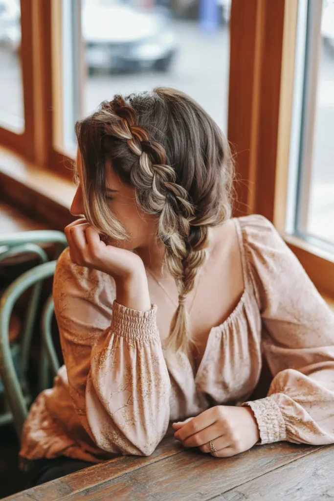 The Messy Fishtail Braid