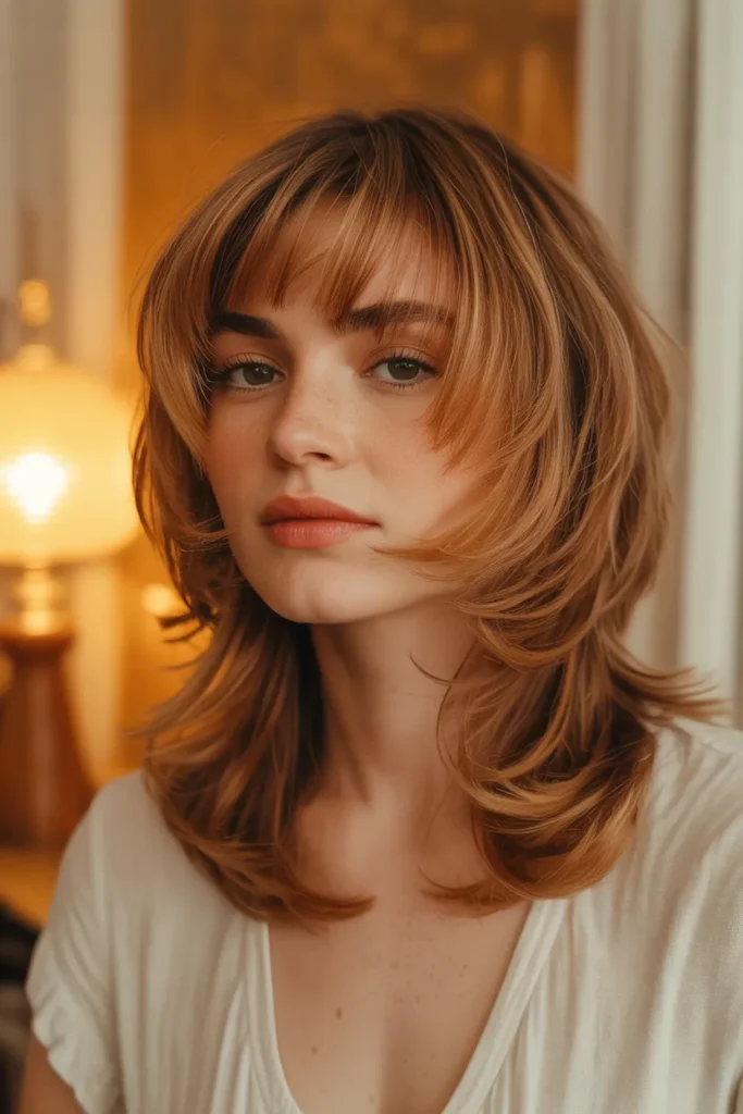 The Modern Shag With Face-Framing Layers for a Retro-Inspired Update