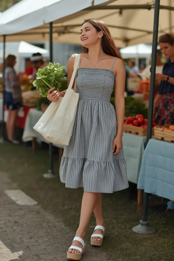 The Smocked Dress That Is Comfortable Enough for All Day