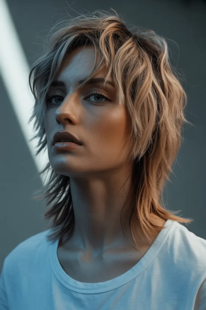 The Textured Wolf Cut for Women Who Want Edge Without the Upkeep