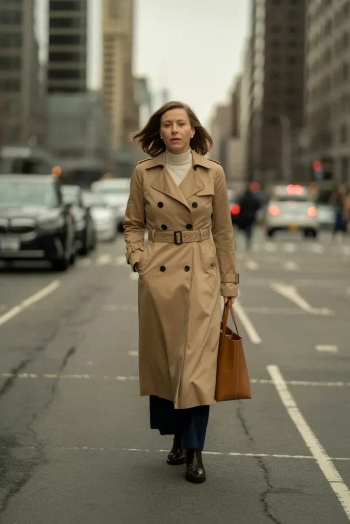 The Trench Coat as an All-Season Staple