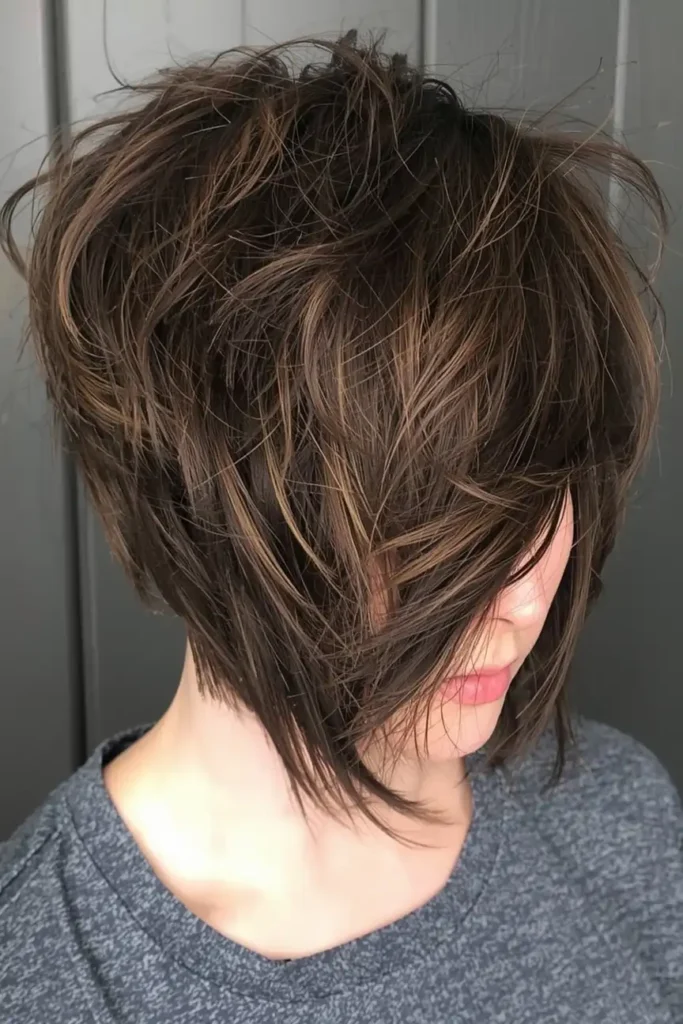 The Wolf Cut with Razor-Cut Texture