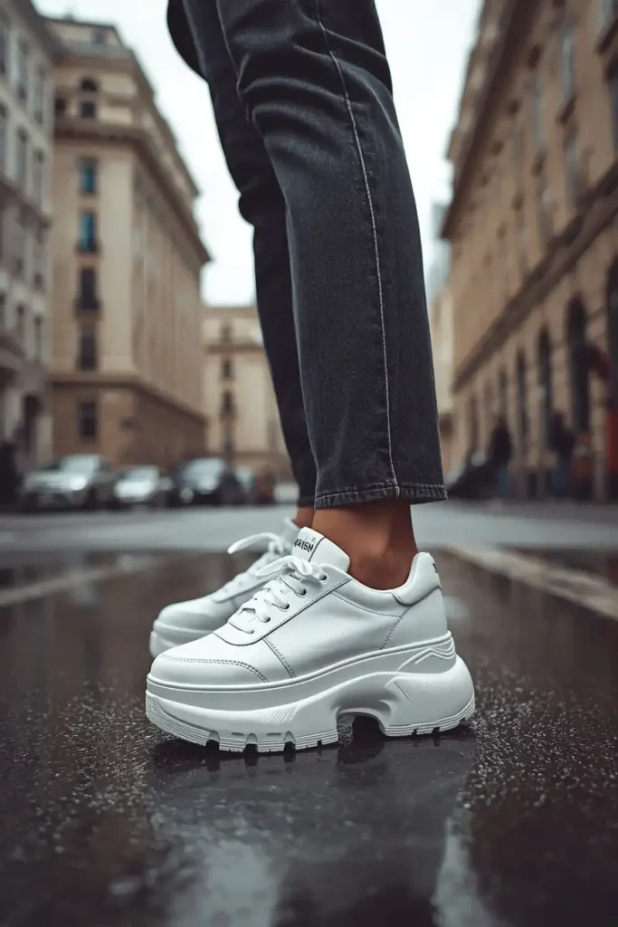 Thick-Soled Sneakers That Do All the Work