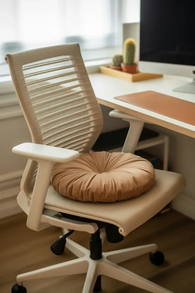 Upgrade Your Chair or Add a Supportive Cushion