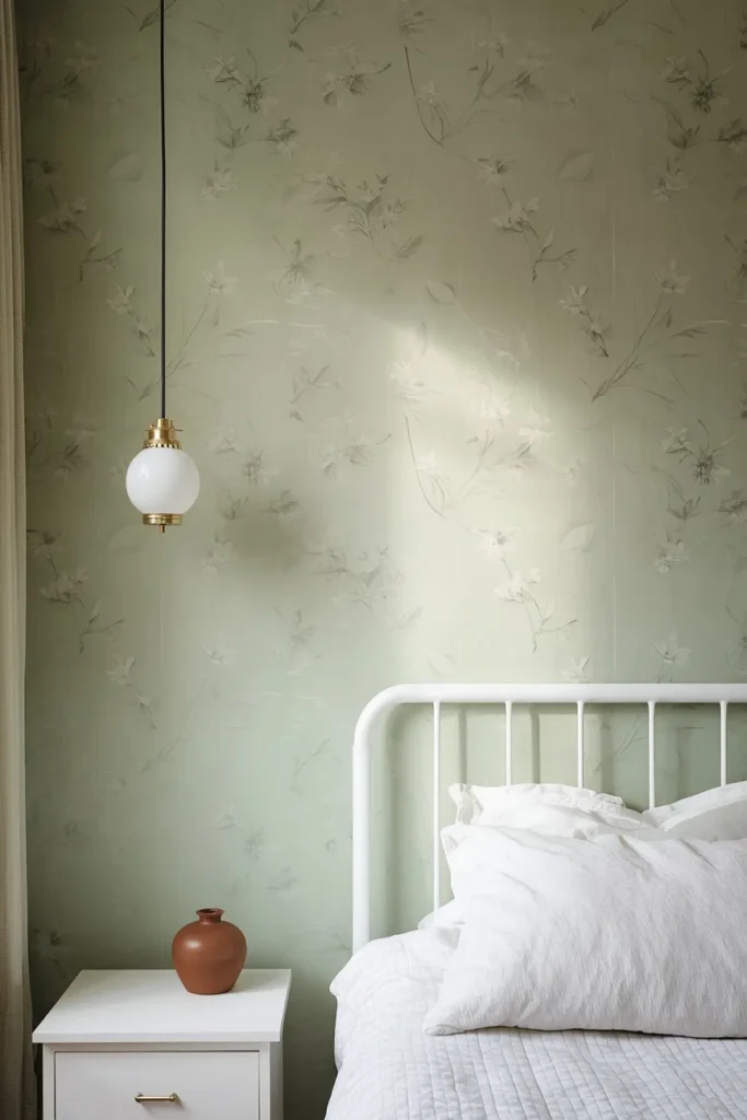 Use Removable Wallpaper to Add Pattern and Personality