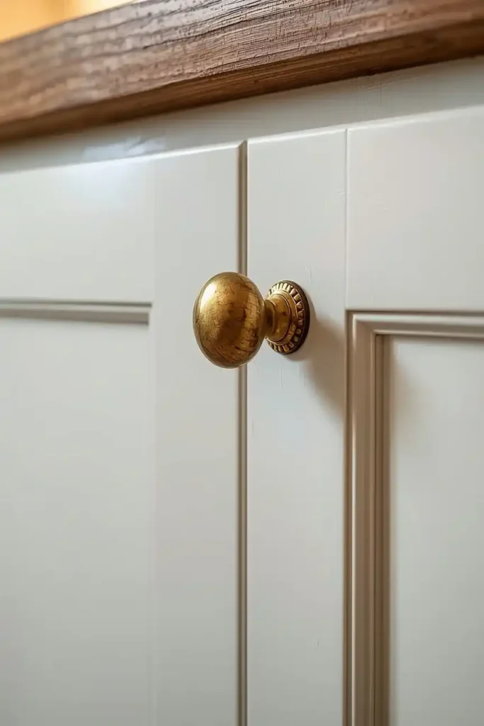 Vintage-Look Cabinet Hardware From the Discount Bin