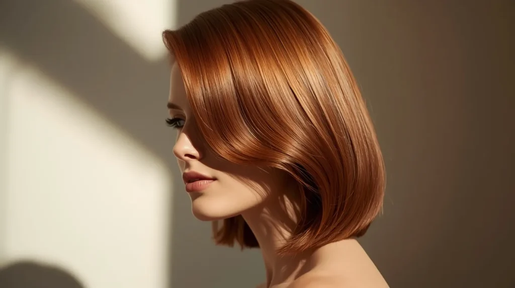 Warm Chestnut for a Polished, Put-Together Feel