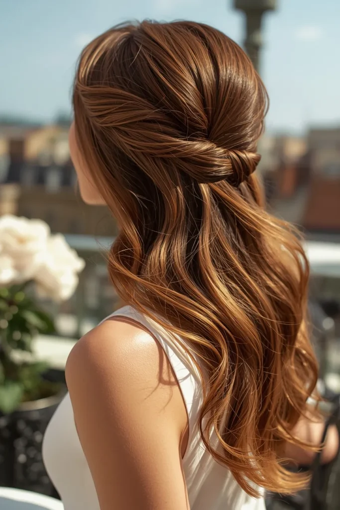 Warm Toffee Tones for an All-Season Brunette Upgrade