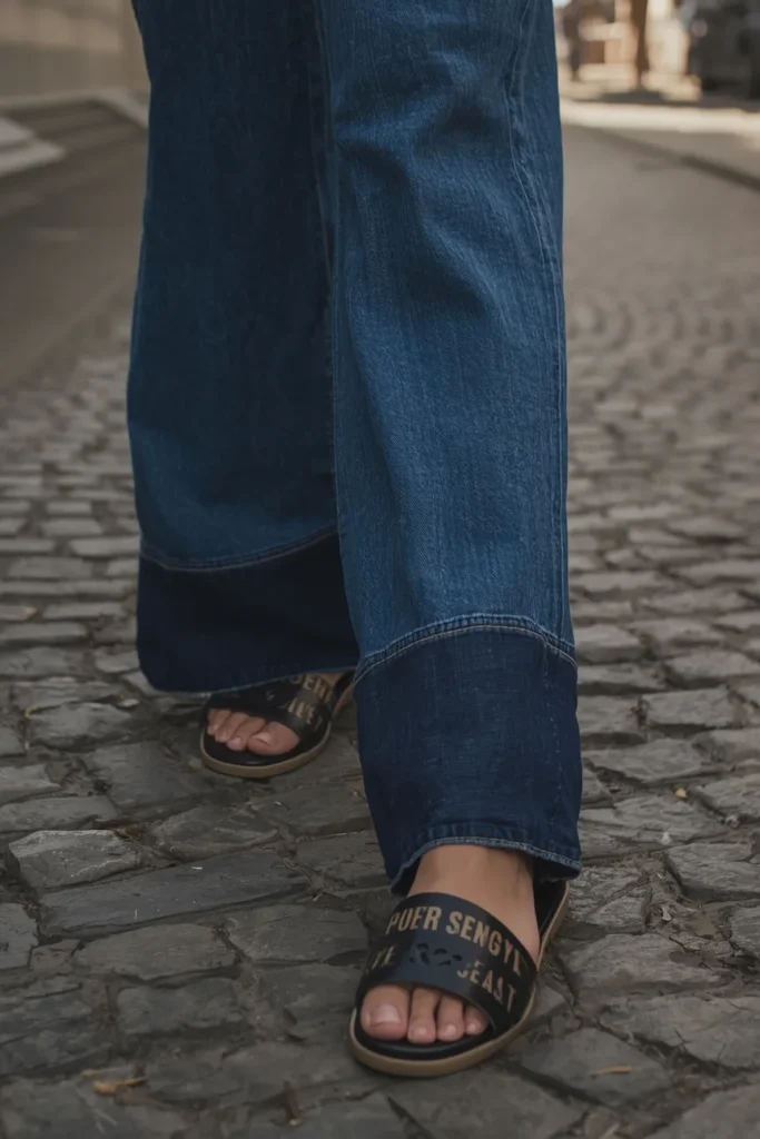 Wearing Flat Shoes With No Height Consideration