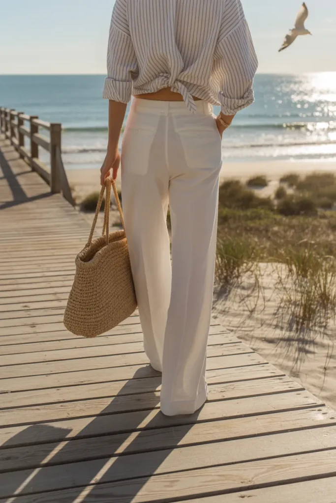 White Pants as a Fresh Start