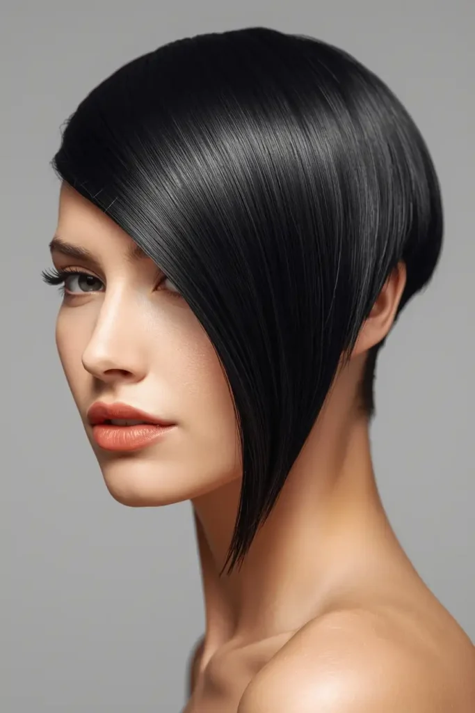 Wolf Cut with Straight Layers