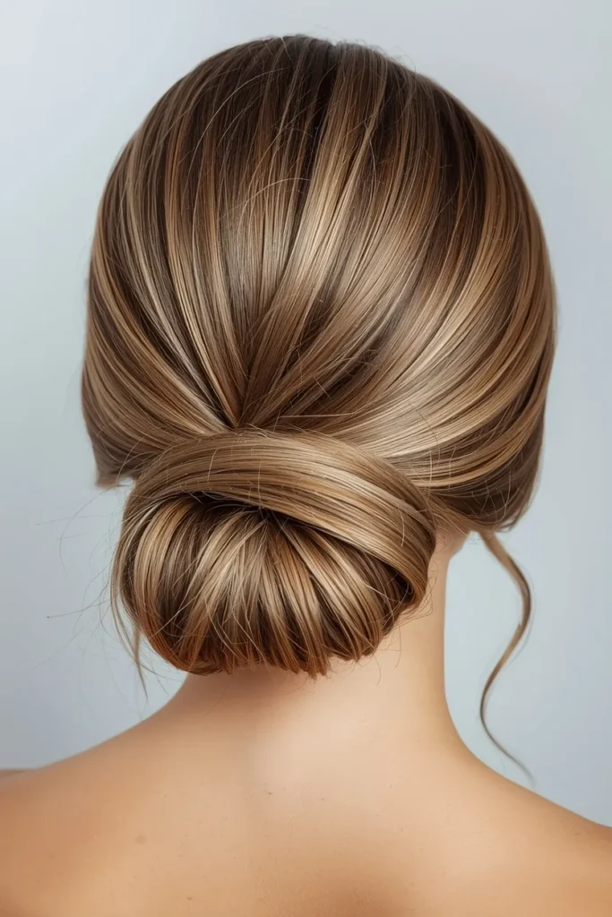 Sleek Low Bun