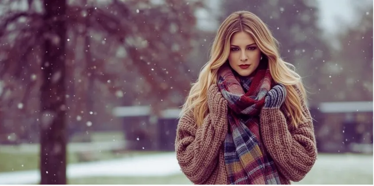 trendy outfit for winter