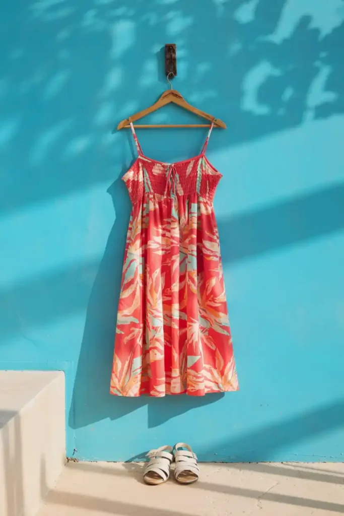 A Flowy Sundress Built for the Riviera Maya Heat