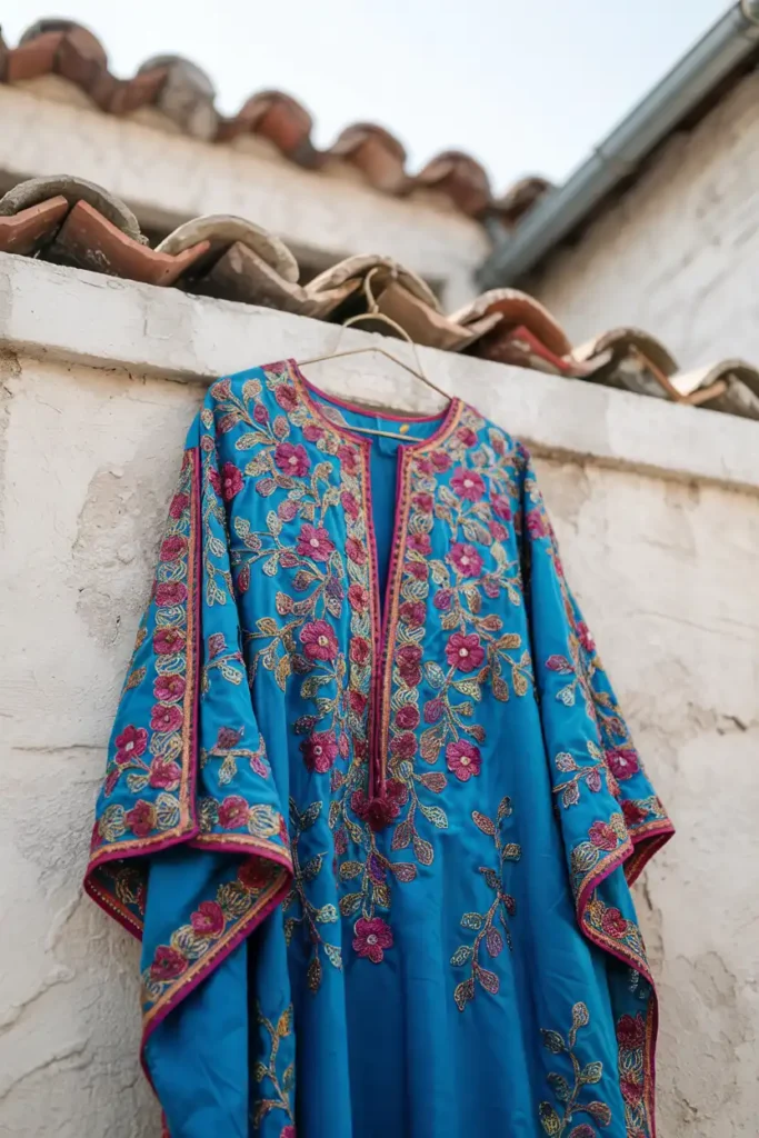 A Kaftan Cover-Up for the Outdoor Bar in Puerto Vallarta