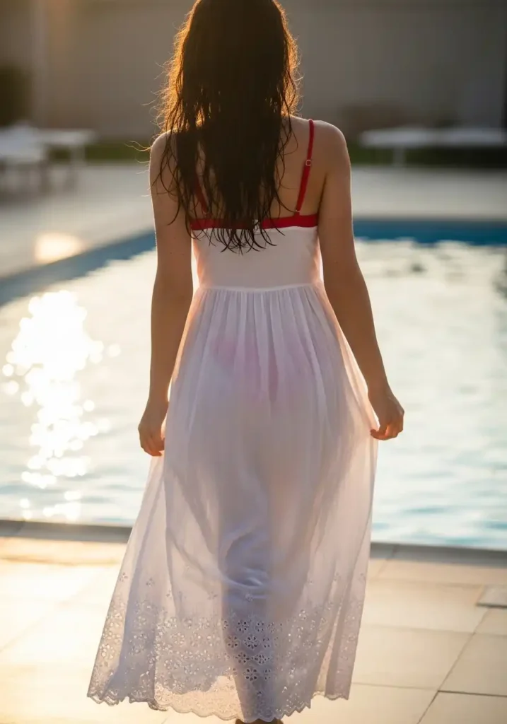 A Maxi Dress With a Hidden Swimsuit Underneath