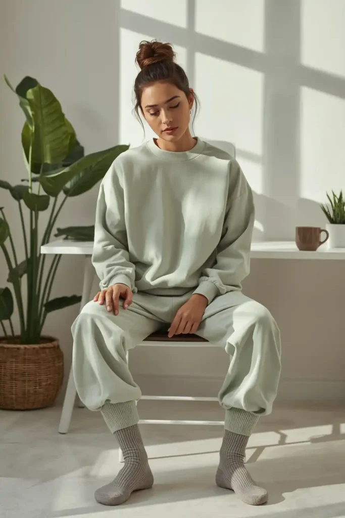 A Monochromatic Sweat Suit