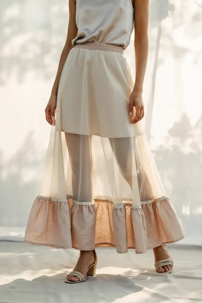A Sheer Layered Maxi for the Most Ethereal Summer Look
