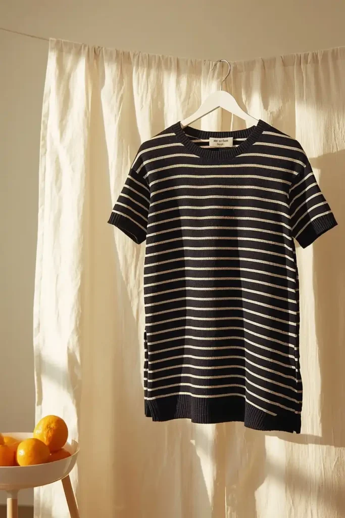 A Striped Top That Channels Easy French Style