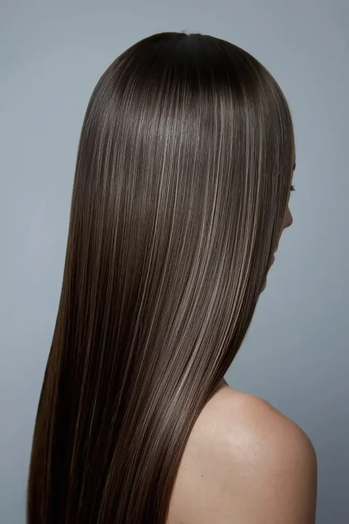 Ash Blonde Highlights with a Cool Base