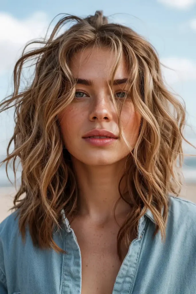 Beach Wave Texture With a Summer Goddess Vibe