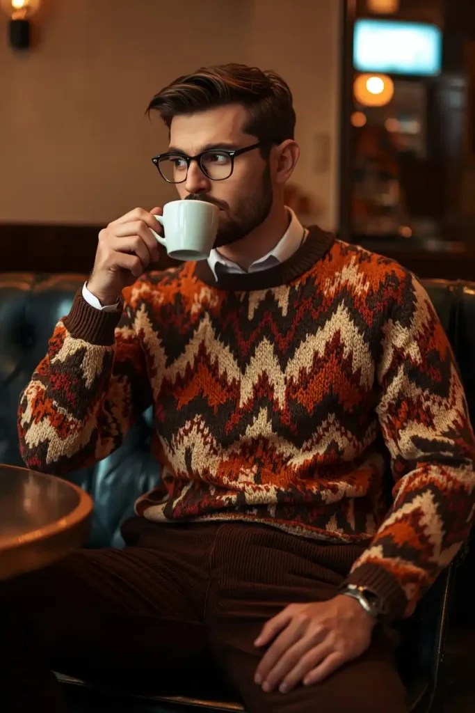 Bold Patterned Knitwear and Sweaters