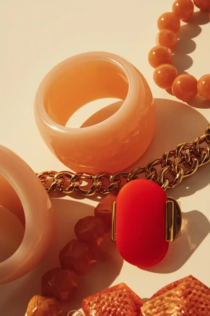Chunky Jewelry as the Main Character