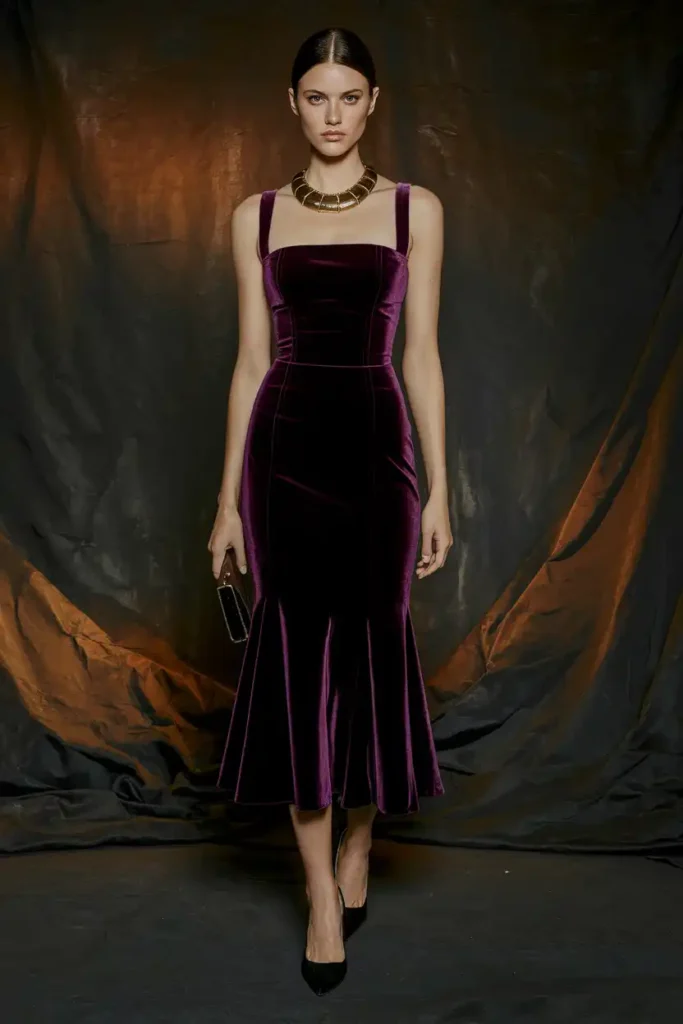 Deep Plum Velvet That Feels Like a Painting