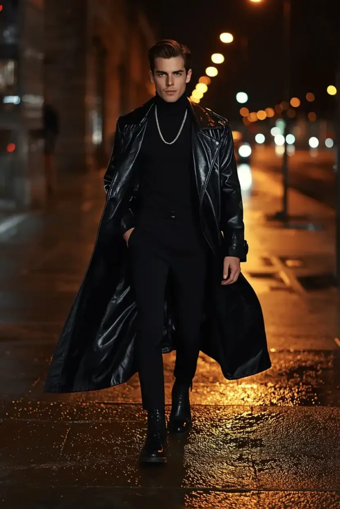 Leather Blousons and Matrix Inspired Coats