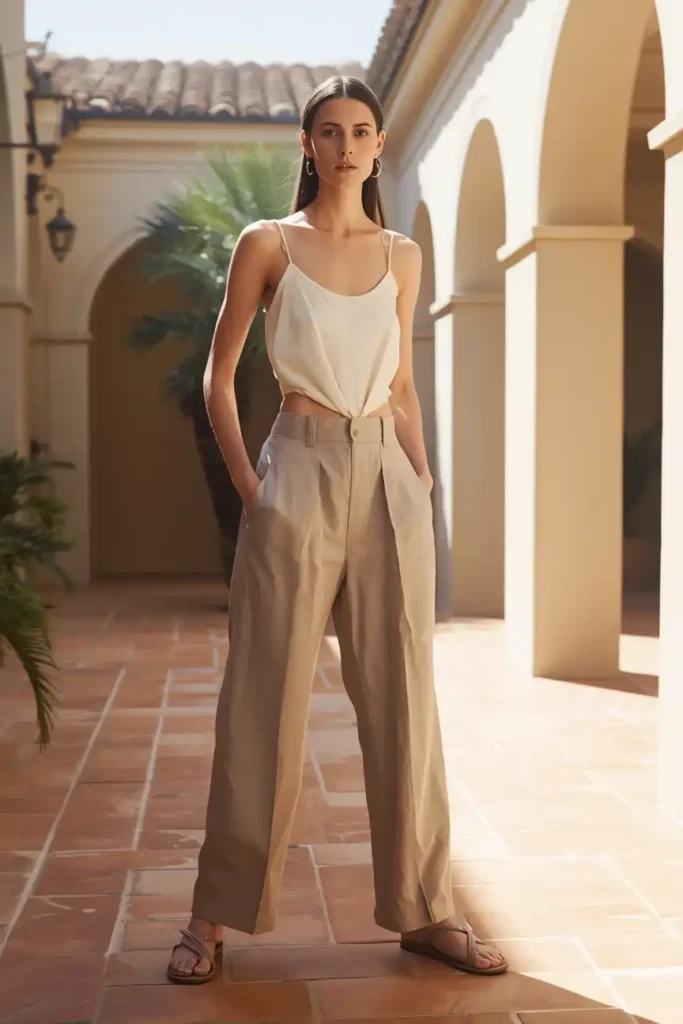 Linen Trousers That Are Basically a Uniform