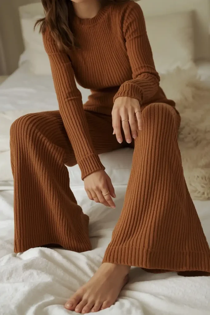 Matching Ribbed Lounge Sets
