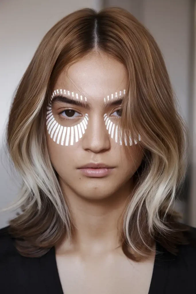 Money Piece Framing for an Instant Face Lift Effect