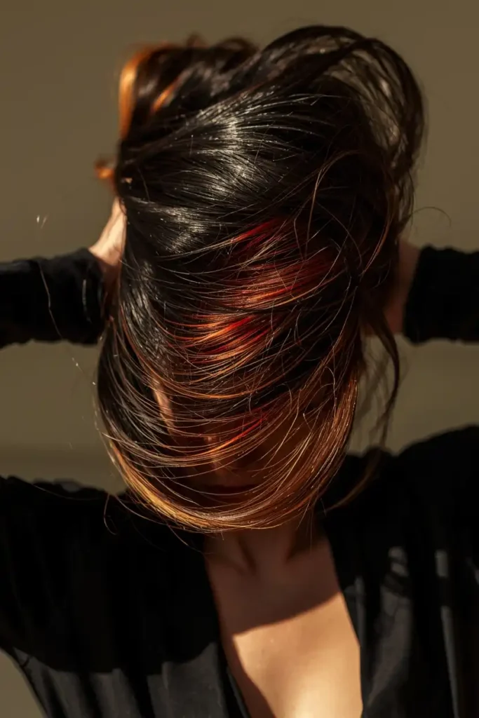 Peekaboo Highlights for a Fun, Hidden Pop of Color