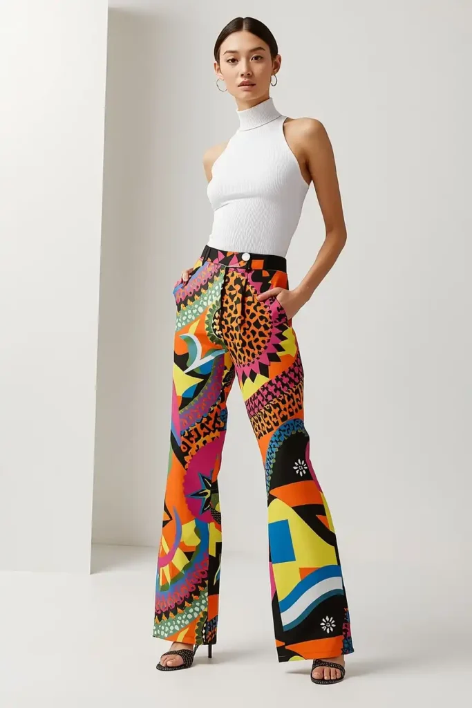 Printed Pants That Demand Attention