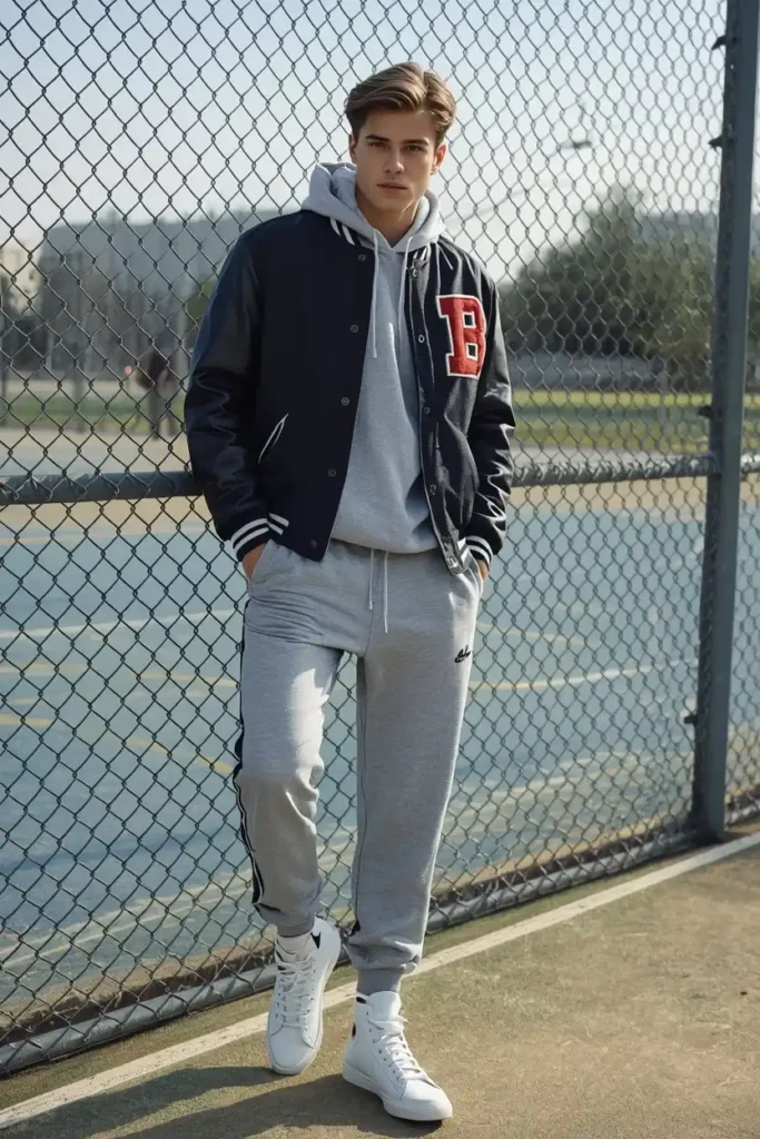 Retro Sportswear and Varsity Jackets