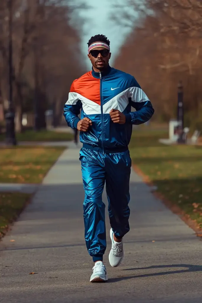 Shiny Nylon Windbreakers