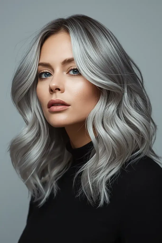 Silver and Gray Blending for an Elegant, Ageless Look