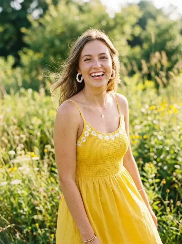 The Statement Sundress for Sun-Soaked Days