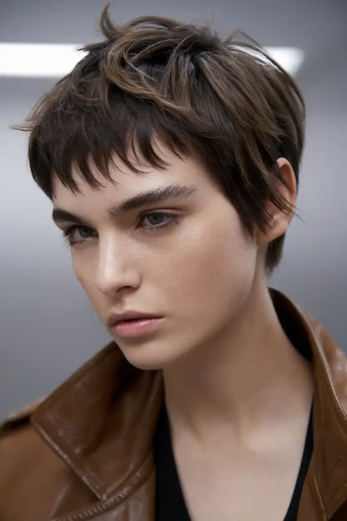 The Textured Pixie Cut That Defies Expectations