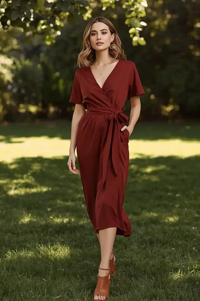 The Wrap Dress That Actually Wraps Properly