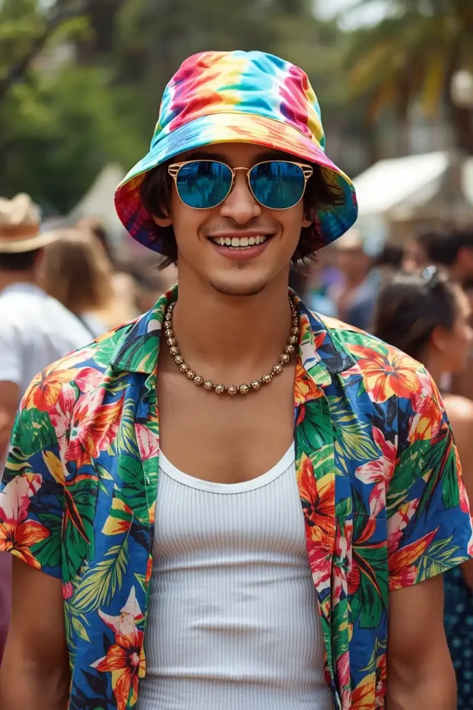 Tinted Lens Sunglasses and Bucket Hats