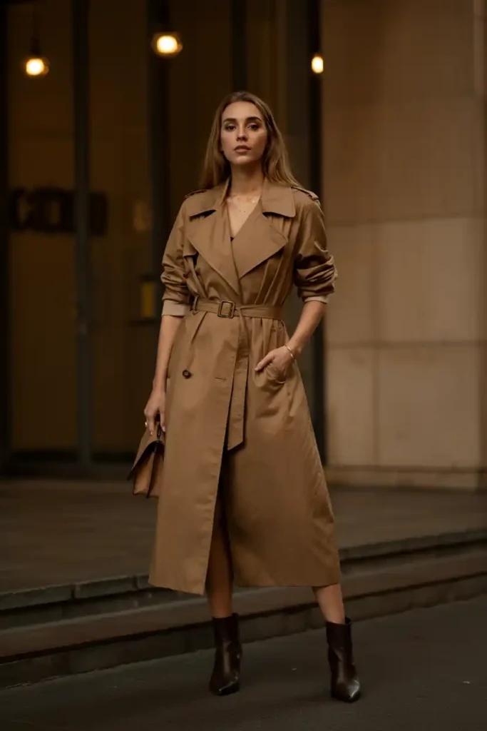 Trench Coat as the Main Event