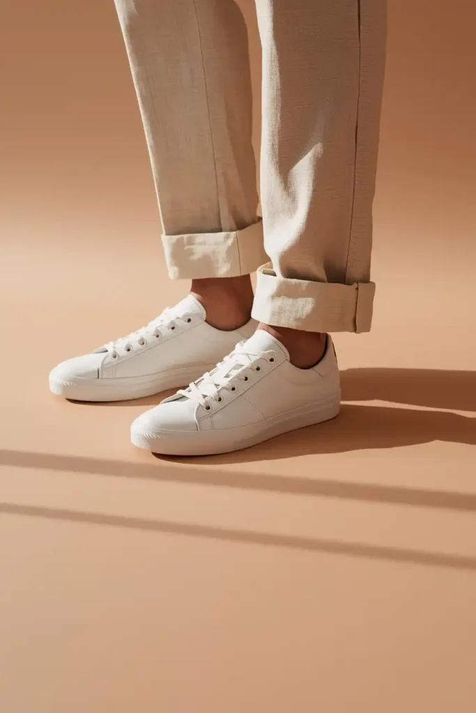 White Sneakers That Pull Double Duty