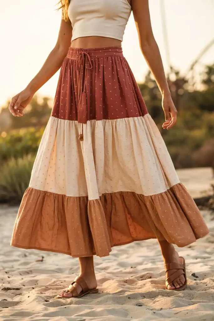 A Tiered Boho Maxi for Your Next Beach Trip or Festival
