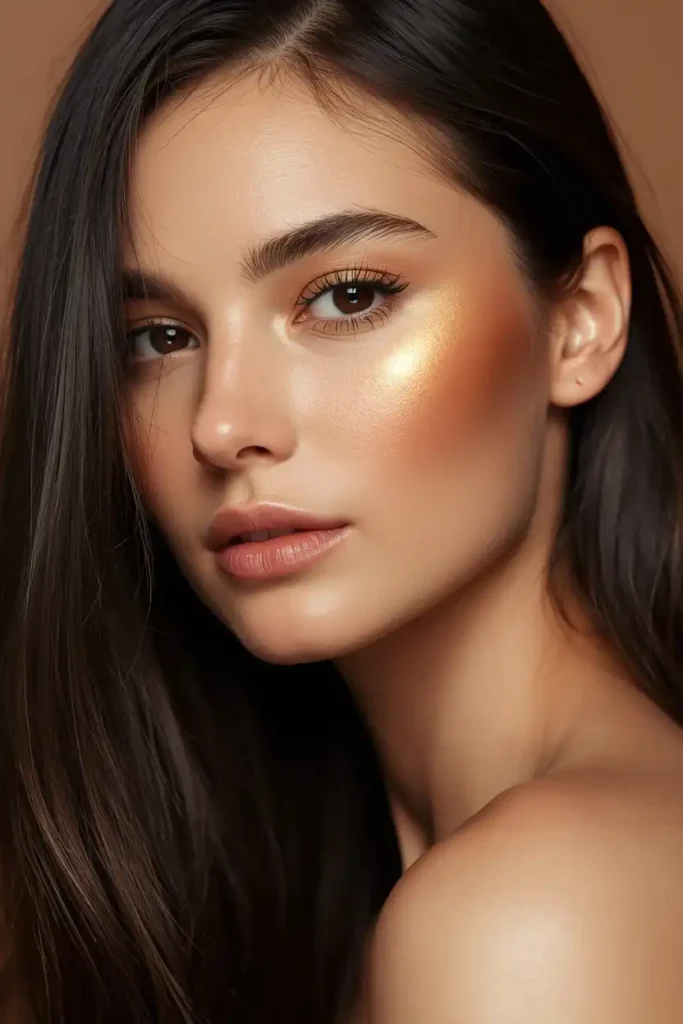 Face-Framing Highlights to Brighten Without Full Color