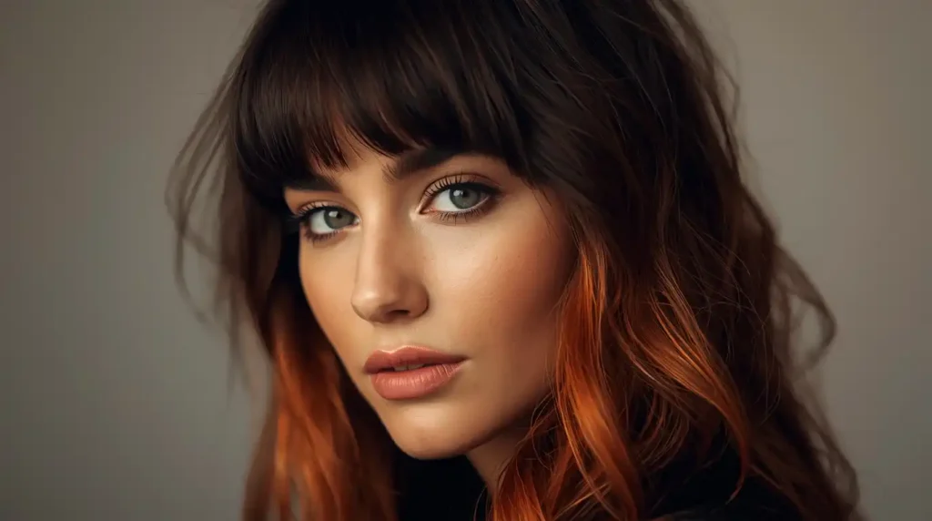 hair highlights for dark hair