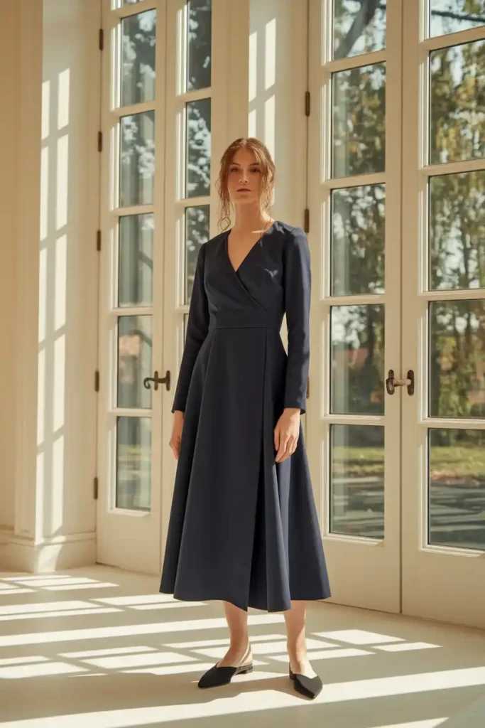 A Dress That Requires No Accessories